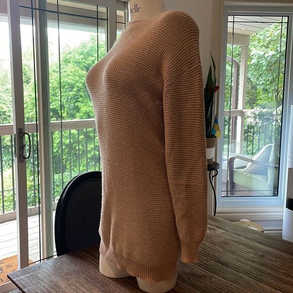 Love Moschino, us 4 knit tunic metallic threads wool blend made in Italy - Picture 2 of 12